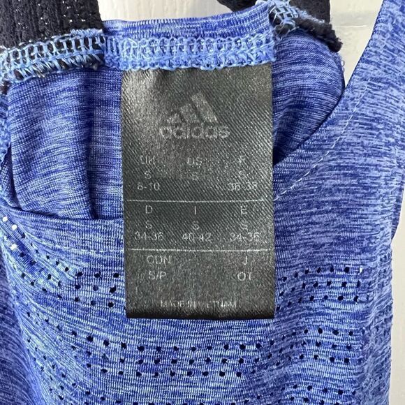 Adidas Purple Work Out Tank Top - Picture 3 of 4